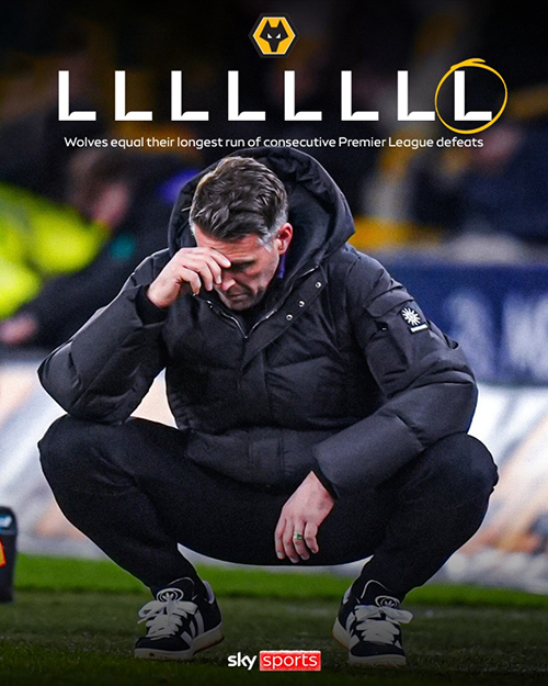 狼队“死亡赛程”来了：17轮仅2分垫底，下周两碰<a href=/look/zuqiuzhibo/manlian/ target=_blank class=infotextkey>曼联</a>+再踢枪手<a href=/look/zuqiuzhibo/liverpool/ target=_blank class=infotextkey>利物浦</a>